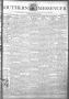 Thumbnail image of item number 1 in: 'Southern Messenger (San Antonio and Dallas, Tex.), Vol. 18, No. 23, Ed. 1 Thursday, July 22, 1909'.