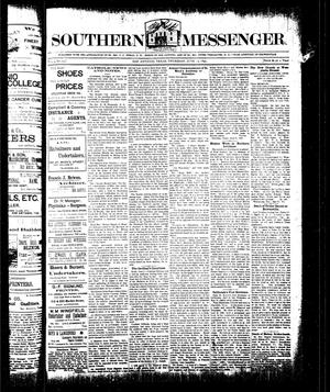 Primary view of object titled 'Southern Messenger. (San Antonio, Tex.), Vol. 4, No. 15, Ed. 1 Thursday, June 13, 1895'.