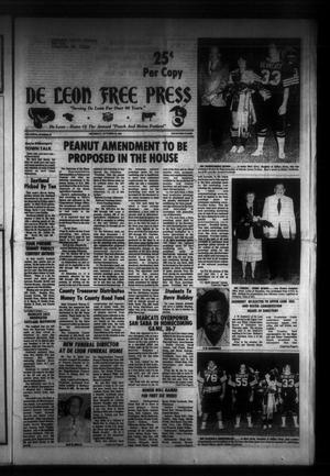 Primary view of object titled 'De Leon Free Press (De Leon, Tex.), Vol. 94, No. 20, Ed. 1 Thursday, October 15, 1981'.