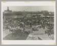 Thumbnail image of item number 1 in: '[Horses and Carts in Cleburne's Market Square]'.
