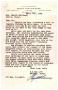 Letter: [Letter from Floyd B. Thomas to Truett Latimer, April 8, 1955]