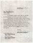 Letter: [Letter from Mrs. Mary E. Urquhart to Carlton Moore, Sr.]
