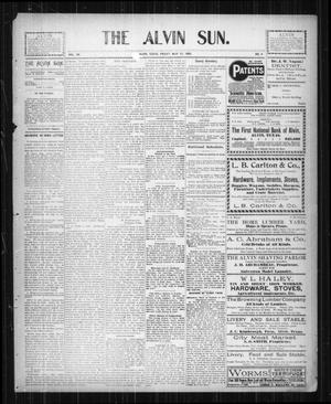 Primary view of object titled 'The Alvin Sun. (Alvin, Tex.), Vol. 15, No. 4, Ed. 1 Friday, May 12, 1905'.