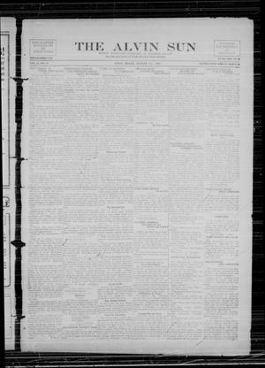 Primary view of object titled 'The Alvin Sun (Alvin, Tex.), Vol. 33, No. 52, Ed. 1 Friday, August 1, 1924'.