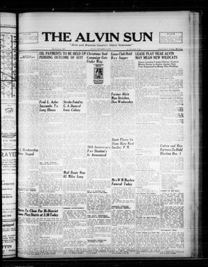 Primary view of object titled 'The Alvin Sun (Alvin, Tex.), Vol. 49, No. 18, Ed. 1 Friday, December 2, 1938'.