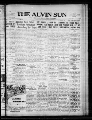 Primary view of object titled 'The Alvin Sun (Alvin, Tex.), Vol. 46, No. 3, Ed. 1 Friday, August 23, 1935'.