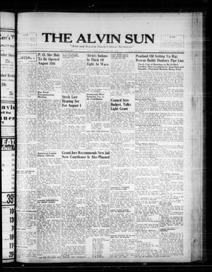 Primary view of object titled 'The Alvin Sun (Alvin, Tex.), Vol. 48, No. 52, Ed. 1 Friday, July 29, 1938'.