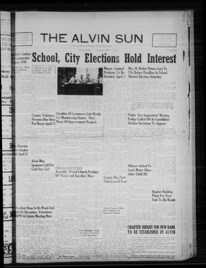 Primary view of object titled 'The Alvin Sun (Alvin, Tex.), Vol. 59, No. 36, Ed. 1 Thursday, March 31, 1949'.