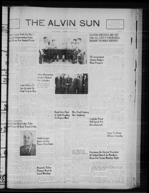 Primary view of object titled 'The Alvin Sun (Alvin, Tex.), Vol. 59, No. 38, Ed. 1 Thursday, April 14, 1949'.