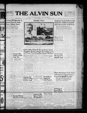 Primary view of object titled 'The Alvin Sun (Alvin, Tex.), Vol. 51, No. 5, Ed. 1 Friday, August 30, 1940'.