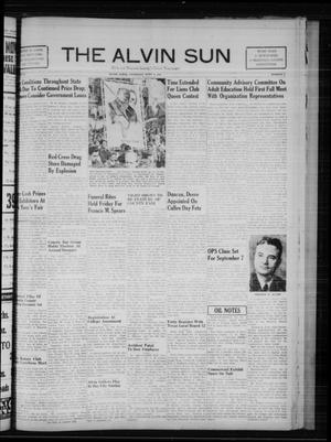 Primary view of object titled 'The Alvin Sun (Alvin, Tex.), Vol. 62, No. 6, Ed. 1 Thursday, September 6, 1951'.