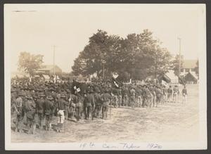 Primary view of object titled '[Rows of Soldiers on Foot]'.