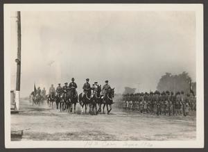 [Cavalry Soldiers on Horseback and Marching]