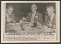 Photograph: [Newspaper clipping of R. J. Kroeger, Anthony E. Hannema, and Mayor H…
