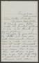 Letter: [Letter from Vera to Mrs. Mittie Sorrell, September 12, 1918]