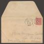 Thumbnail image of item number 2 in: '[Envelope Addressed to Georgia Cavett, March 12, 1917]'.