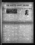 Newspaper: The Fayette County Record (La Grange, Tex.), Vol. 24, No. 68, Ed. 1 T…