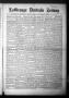 Newspaper: La Grange Deutsche Zeitung (La Grange, Tex.), Vol. 29, No. 34, Ed. 1 …