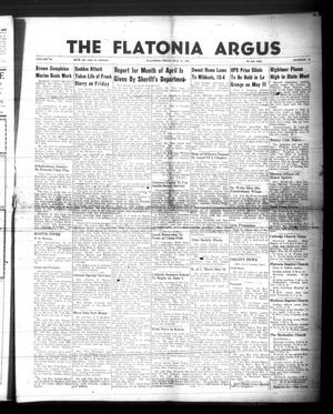 The Flatonia Argus (Flatonia, Tex.), Vol. 76, No. 19, Ed. 1 Thursday, May 10, 1951