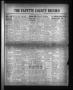 Newspaper: The Fayette County Record (La Grange, Tex.), Vol. 24, No. 34, Ed. 1 T…