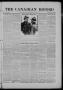 Newspaper: The Canadian Record (Canadian, Tex.), Vol. 28, No. 18, Ed. 1  Thursda…