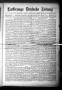 Newspaper: La Grange Deutsche Zeitung (La Grange, Tex.), Vol. 28, No. 51, Ed. 1 …