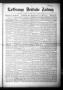 Primary view of La Grange Deutsche Zeitung (La Grange, Tex.), Vol. 29, No. 39, Ed. 1 Thursday, May 15, 1919