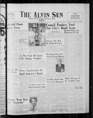 Primary view of object titled 'The Alvin Sun (Alvin, Tex.), Vol. 71, No. 61, Ed. 1 Sunday, July 16, 1961'.