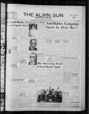 Primary view of object titled 'The Alvin Sun (Alvin, Tex.), Vol. 68, No. 35, Ed. 1 Thursday, April 17, 1958'.