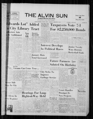 Primary view of object titled 'The Alvin Sun (Alvin, Tex.), Vol. 71, No. 28, Ed. 1 Thursday, February 23, 1961'.