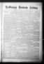 Newspaper: La Grange Deutsche Zeitung (La Grange, Tex.), Vol. 28, No. 35, Ed. 1 …