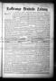 Primary view of La Grange Deutsche Zeitung (La Grange, Tex.), Vol. 29, No. 2, Ed. 1 Thursday, August 29, 1918