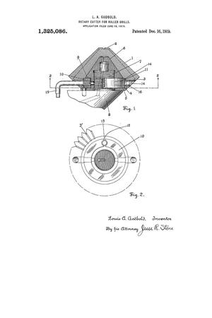 Primary view of object titled 'Rotary Cutter for Roller Drills'.