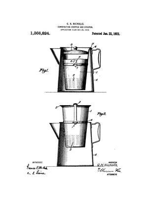 Primary view of object titled 'Combination Dripper and Steeper'.