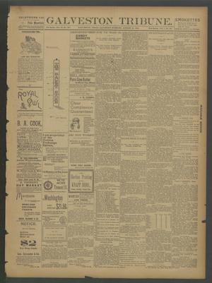 Primary view of object titled 'Galveston Tribune. (Galveston, Tex.), Vol. 1, No. 84, Ed. 1 Saturday, August 18, 1894'.