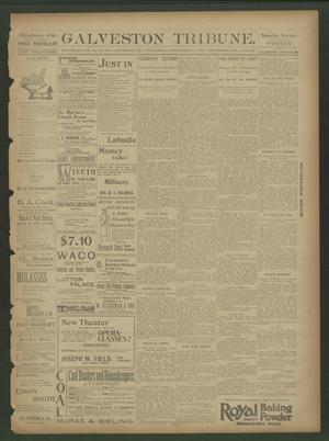 Primary view of object titled 'Galveston Tribune. (Galveston, Tex.), Vol. 1, No. 159, Ed. 2 Wednesday, November 14, 1894'.