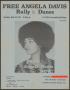Primary view of [Flyer for the Free Angela Davis Rally & Dance]