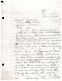 Letter: [Letter from Mrs. J. H. Walsh to Truett Latimer, February 1, 1957]