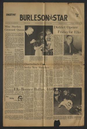 Primary view of object titled 'Burleson Star (Burleson, Tex.), Vol. 2, No. 47, Ed. 1 Thursday, September 28, 1967'.
