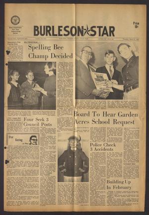 Primary view of object titled 'Burleson Star (Burleson, Tex.), Vol. 2, No. 18, Ed. 1 Thursday, March 9, 1967'.