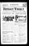 Newspaper: Detroit Weekly (Detroit, Tex.), Vol. 3, No. 78, Ed. 1 Thursday, Janua…