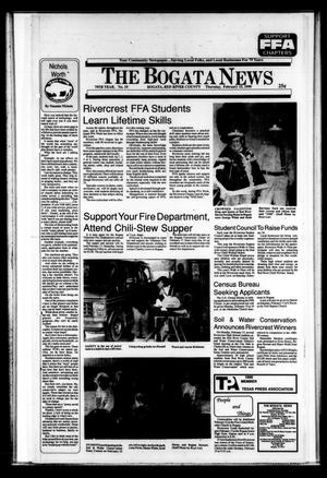 Primary view of object titled 'Bogata News (Bogata, Tex.), Vol. 79, No. 19, Ed. 1 Thursday, February 15, 1990'.