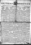 Primary view of Southern Messenger (San Antonio and Dallas, Tex.), Vol. 29, No. 48, Ed. 1 Thursday, January 6, 1921