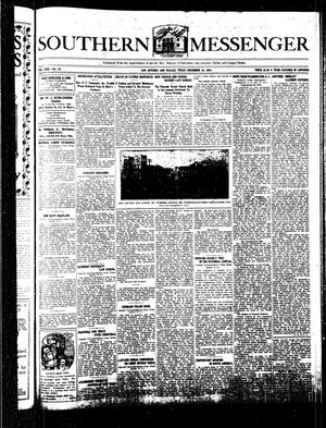 Primary view of object titled 'Southern Messenger (San Antonio and Dallas, Tex.), Vol. 23, No. 45, Ed. 1 Thursday, December 24, 1914'.