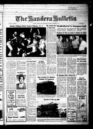 Primary view of object titled 'The Bandera Bulletin (Bandera, Tex.), Vol. 34, No. 11, Ed. 1 Thursday, September 21, 1978'.