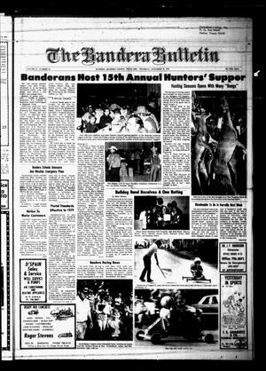 Primary view of object titled 'The Bandera Bulletin (Bandera, Tex.), Vol. 34, No. 20, Ed. 1 Thursday, November 23, 1978'.