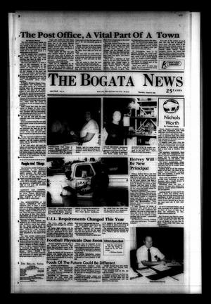 Primary view of object titled 'The Bogata News (Bogata, Tex.), Vol. 74, No. 41, Ed. 1 Thursday, August 2, 1984'.