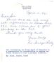 Letter: [Letter from Mrs. J. K. Ridley to Truett Latimer, April 10, 1961]