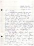Letter: [Letter from Mrs. Frank Coalson to Truett Latimer, May 7, 1961]