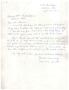 Letter: [Letter from Mrs. D. W. Arnette to Truett Latimer, April 12, 1961]